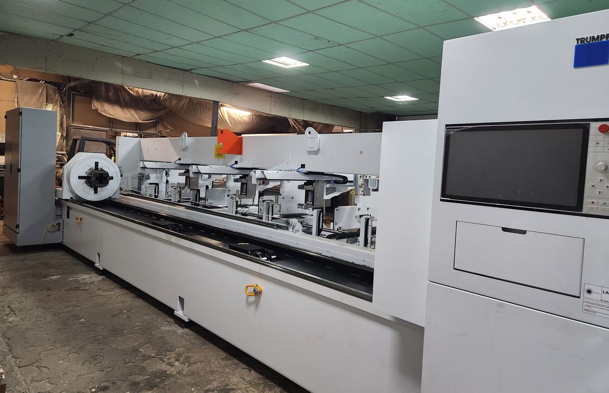 TRUMPF TruLaser Tube 3000 at NATANAIL Ltd. workshop